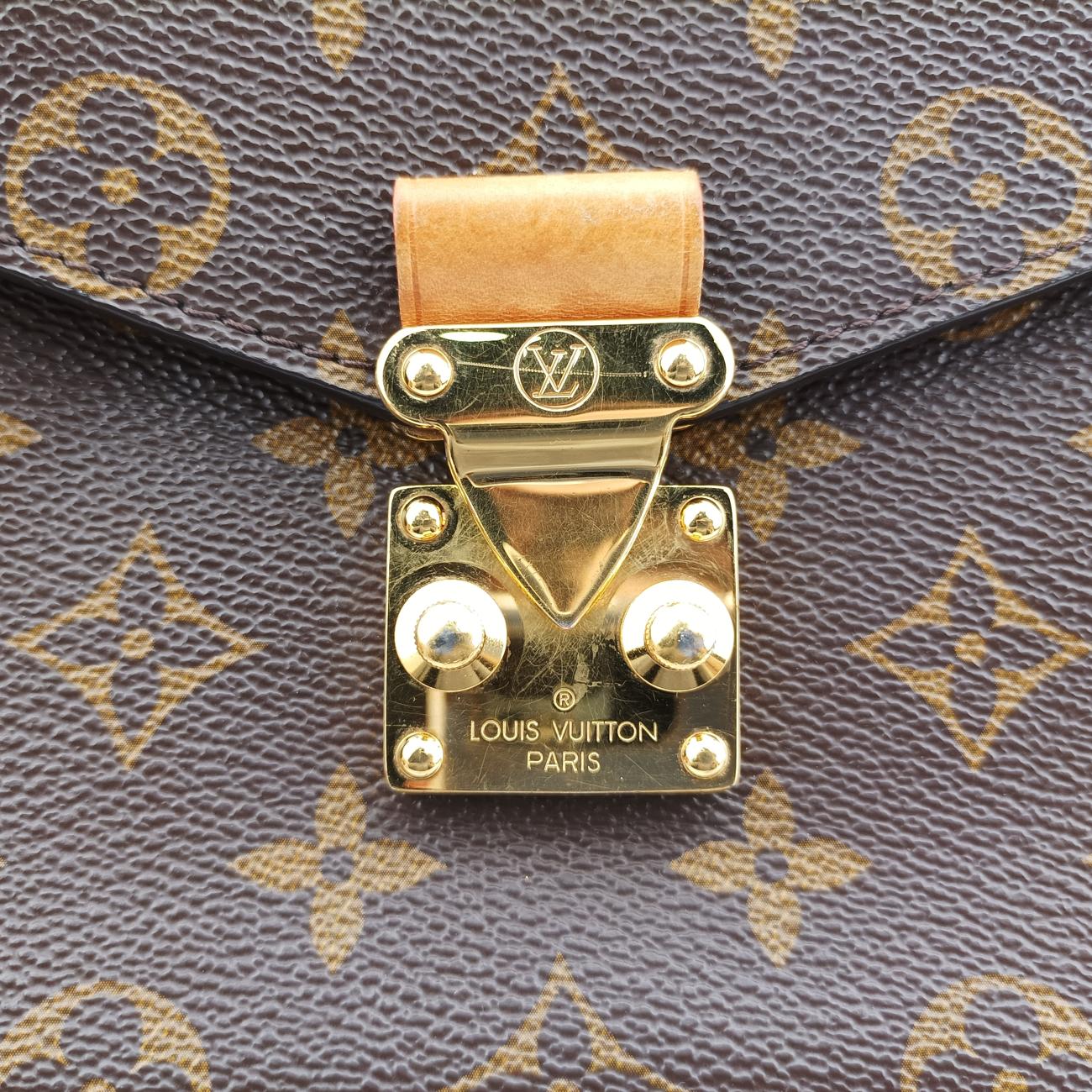 Vintage Louis Vuitton Pochette Metis MM Brown Monogram Canvas M44875 shoulderbag | stylenewstar