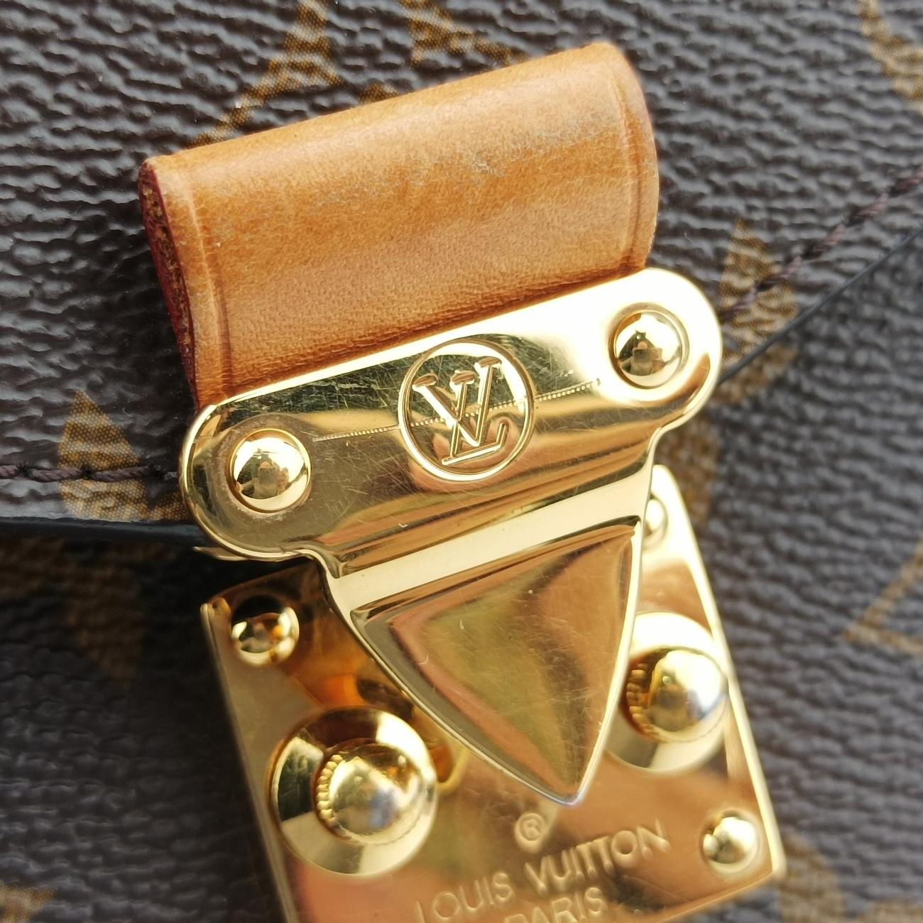 Vintage Louis Vuitton Pochette Metis MM Brown Monogram Canvas M44875 shoulderbag | stylenewstar