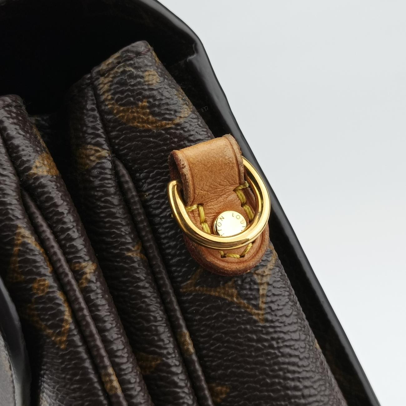 Vintage Louis Vuitton Pochette Metis MM Brown Monogram Canvas M44875 shoulderbag | stylenewstar