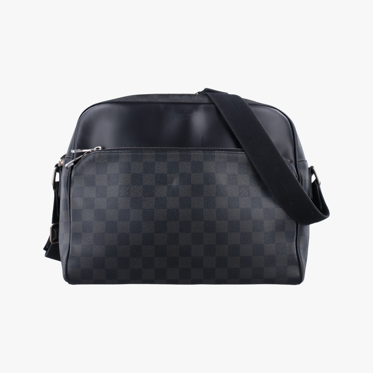 Pre-owned Louis Vuitton DAYTON PM Noir Damier Graphite N41408 shoulderbag | stylenewstar