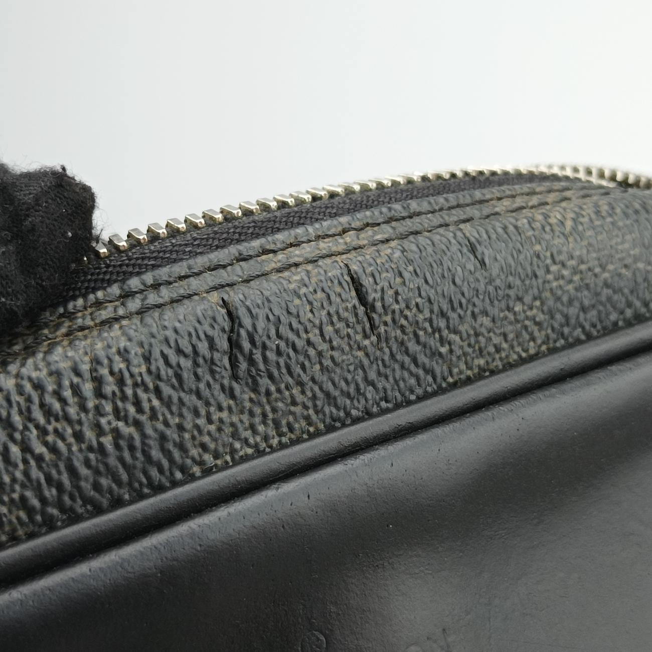 Pre-owned Louis Vuitton DAYTON PM Noir Damier Graphite N41408 shoulderbag | stylenewstar