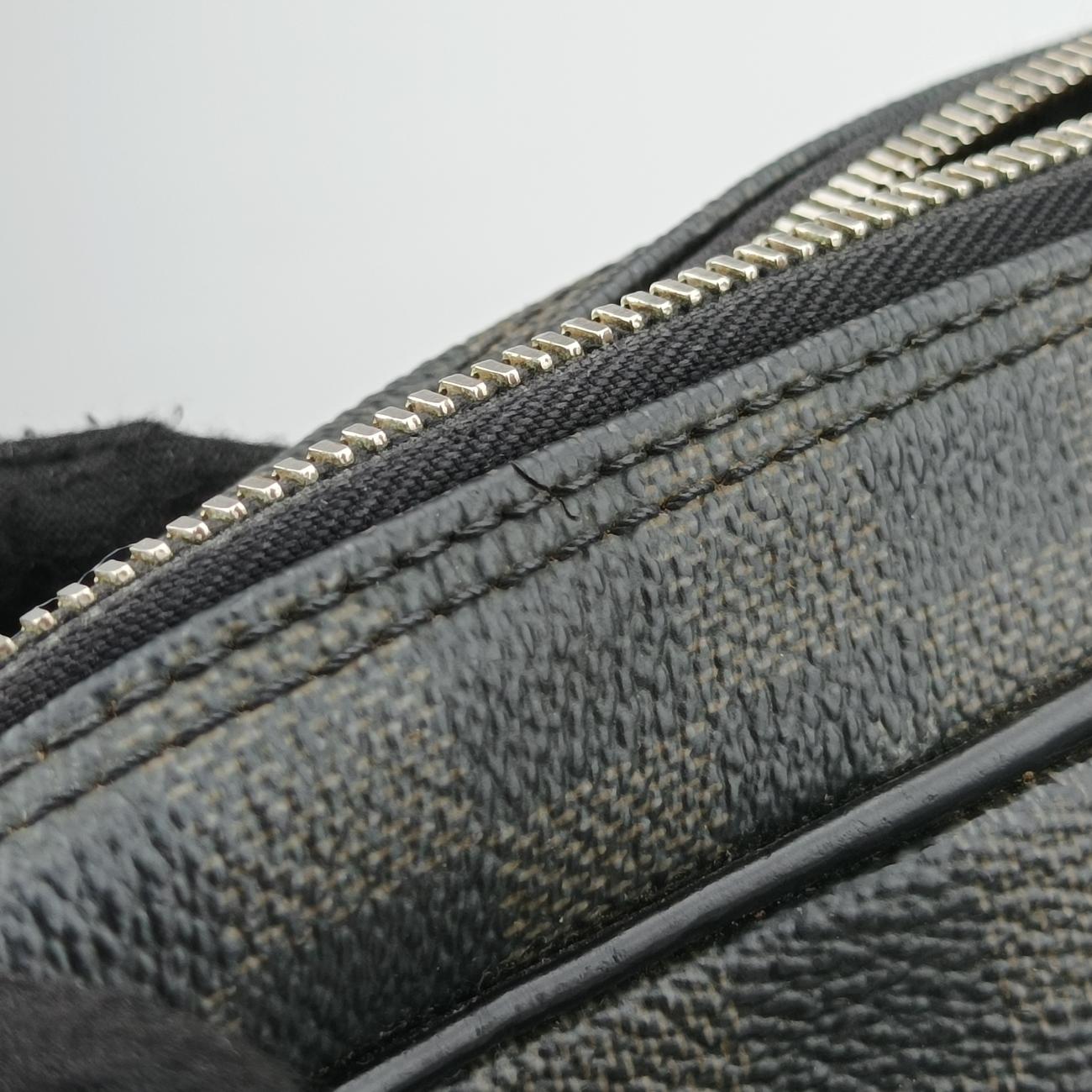 Pre-owned Louis Vuitton DAYTON PM Noir Damier Graphite N41408 shoulderbag | stylenewstar