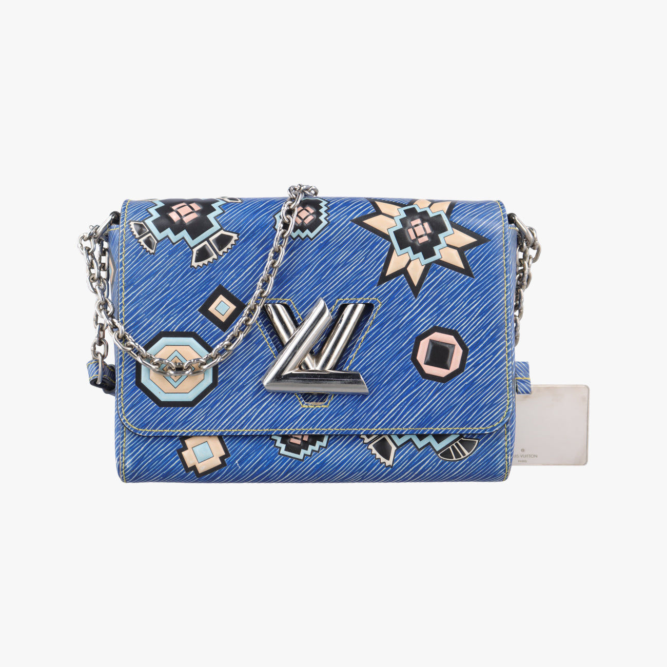 Vintage Louis Vuitton Twist MM Blue x Multicolor Epi M54865 shoulderbag | stylenewstar