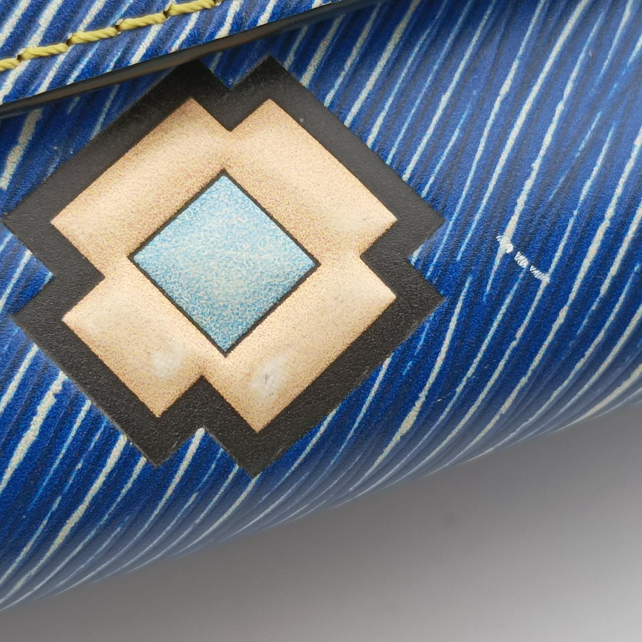 Vintage Louis Vuitton Twist MM Blue x Multicolor Epi M54865 shoulderbag | stylenewstar