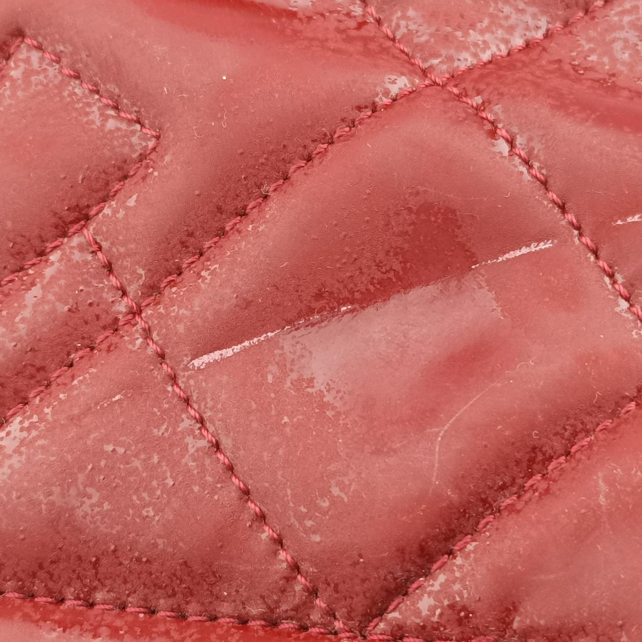 Secondhand Chanel Timeless CC Shopping Red Patent A67290 shoulderbag | stylenewstar