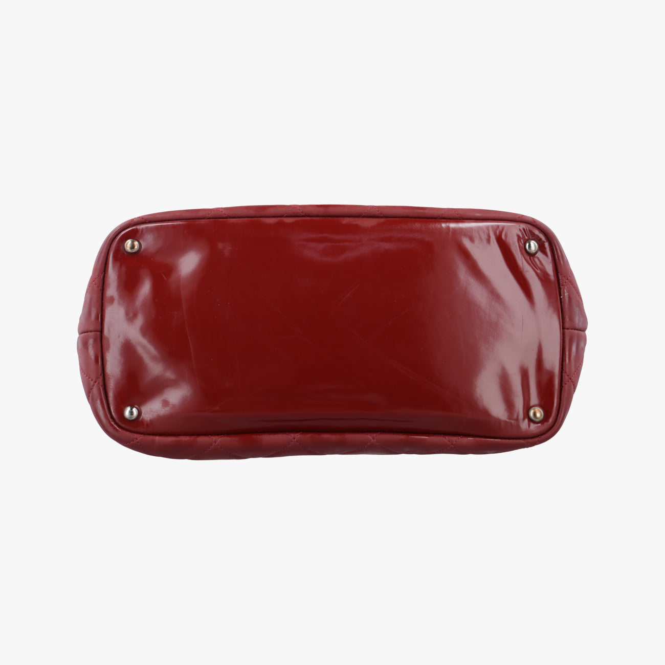 Secondhand Chanel Timeless CC Shopping Red Patent A67290 shoulderbag | stylenewstar