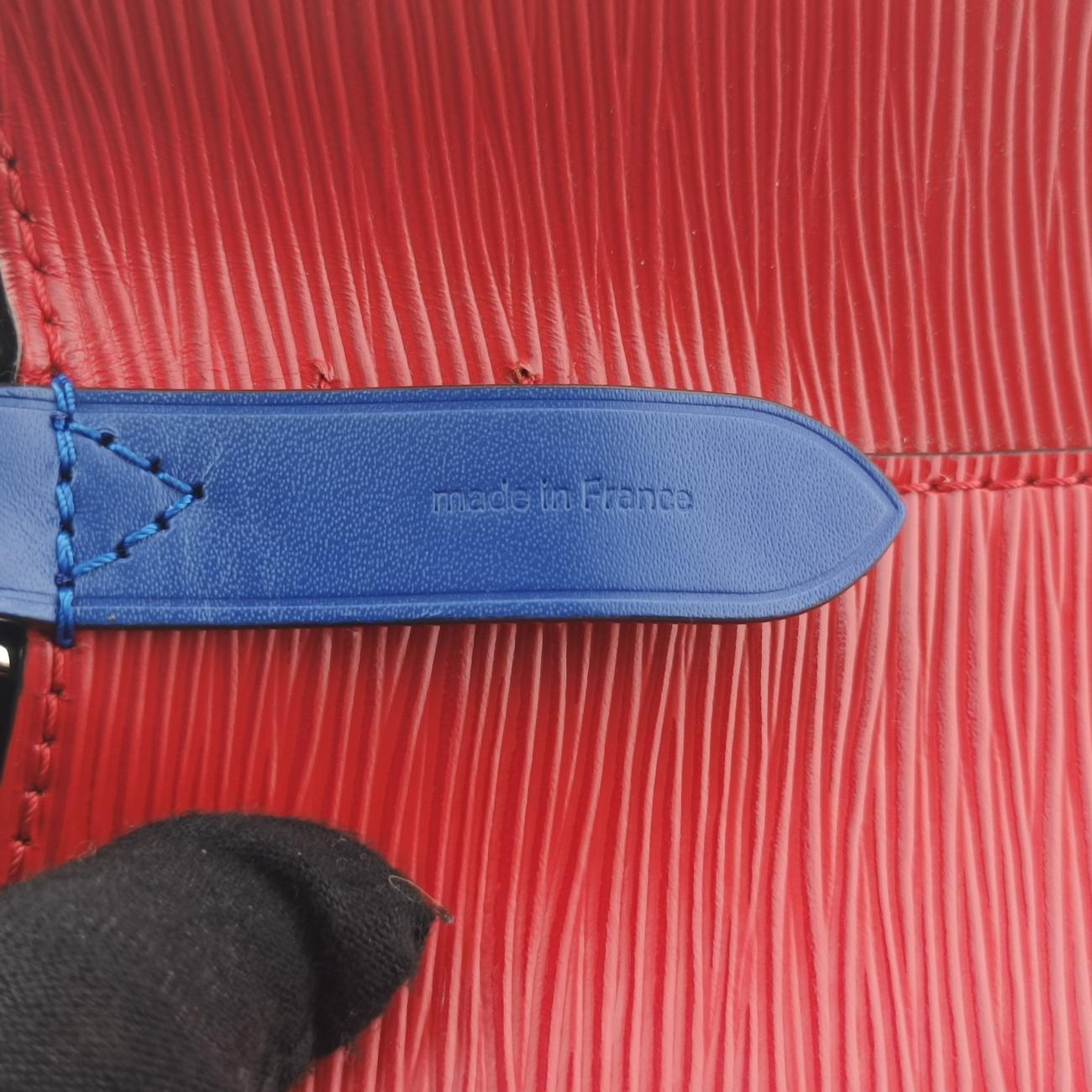 Secondhand Louis Vuitton NéONOé COQUELICOT×ブルー Epi M54365 shoulderbag | stylenewstar