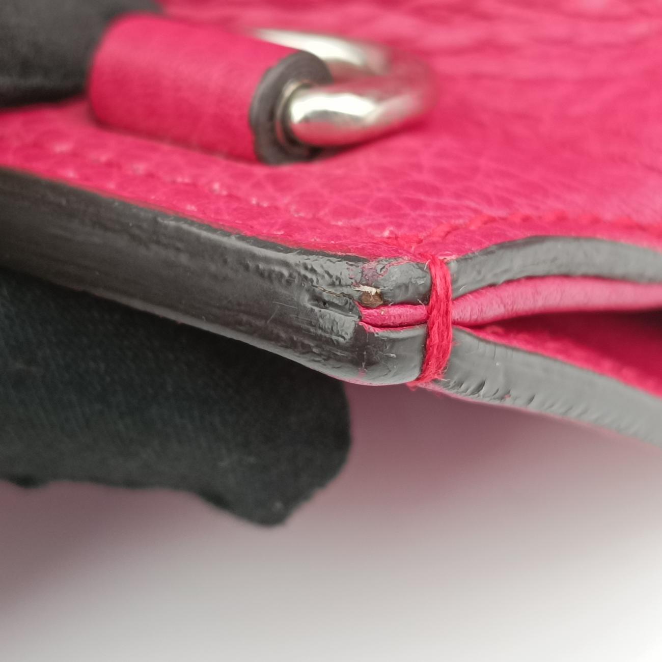 Pre-owned Gucci Bamboo Daily Rose Leather 392013 handbag | stylenewstar