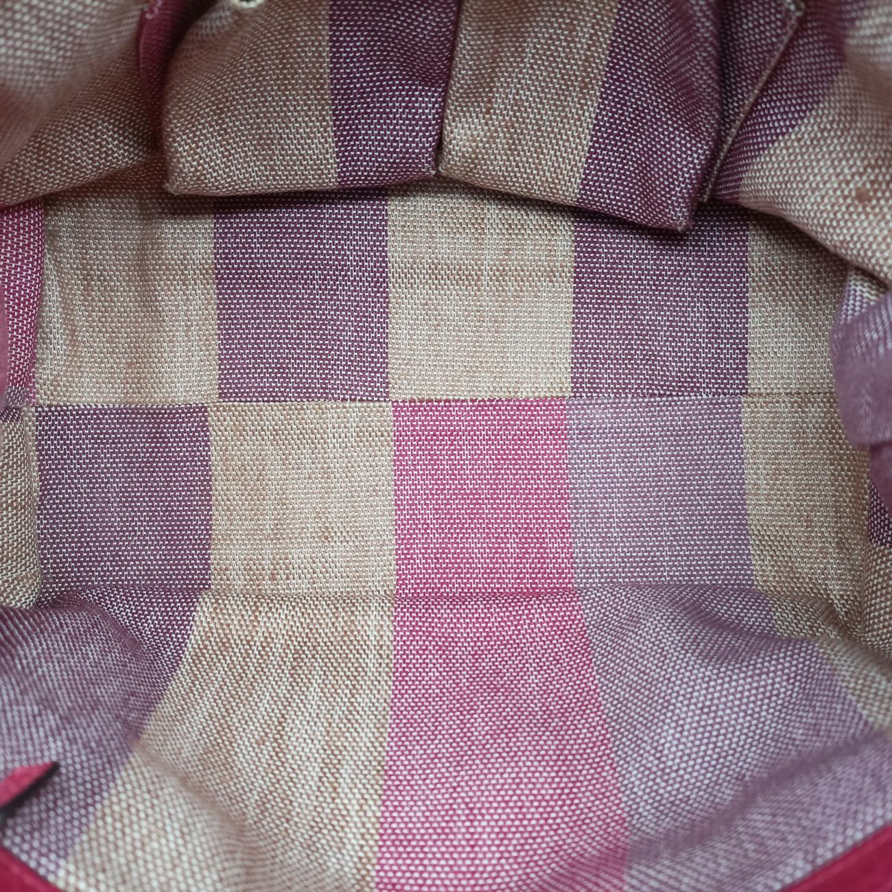 Pre-owned Gucci Bamboo Daily Rose Leather 392013 handbag | stylenewstar