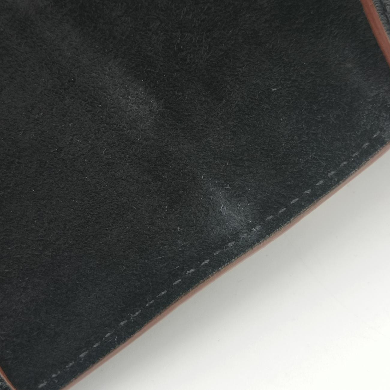 Pre-owned Miu Miu Madras Lady Buckle Flap Black×multicolor Leather  shoulderbag | stylenewstar