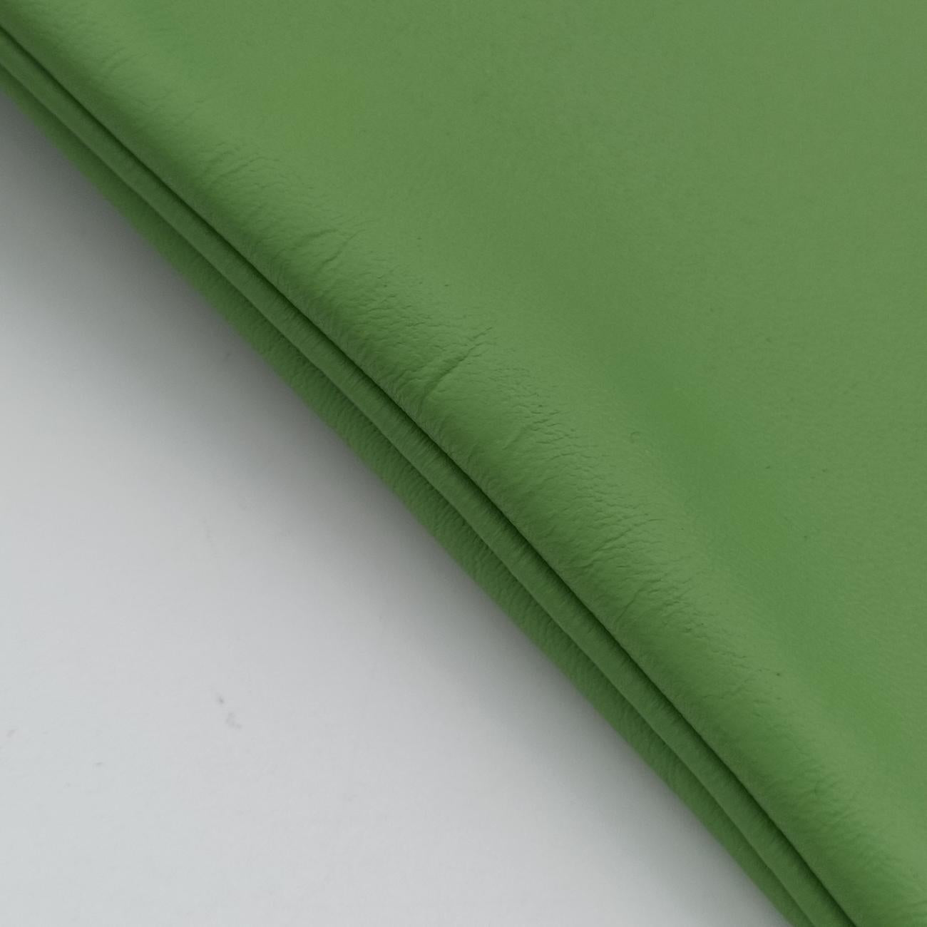 Pre-owned Hermes Sac Aline mini Green lambskin  shoulderbag | stylenewstar