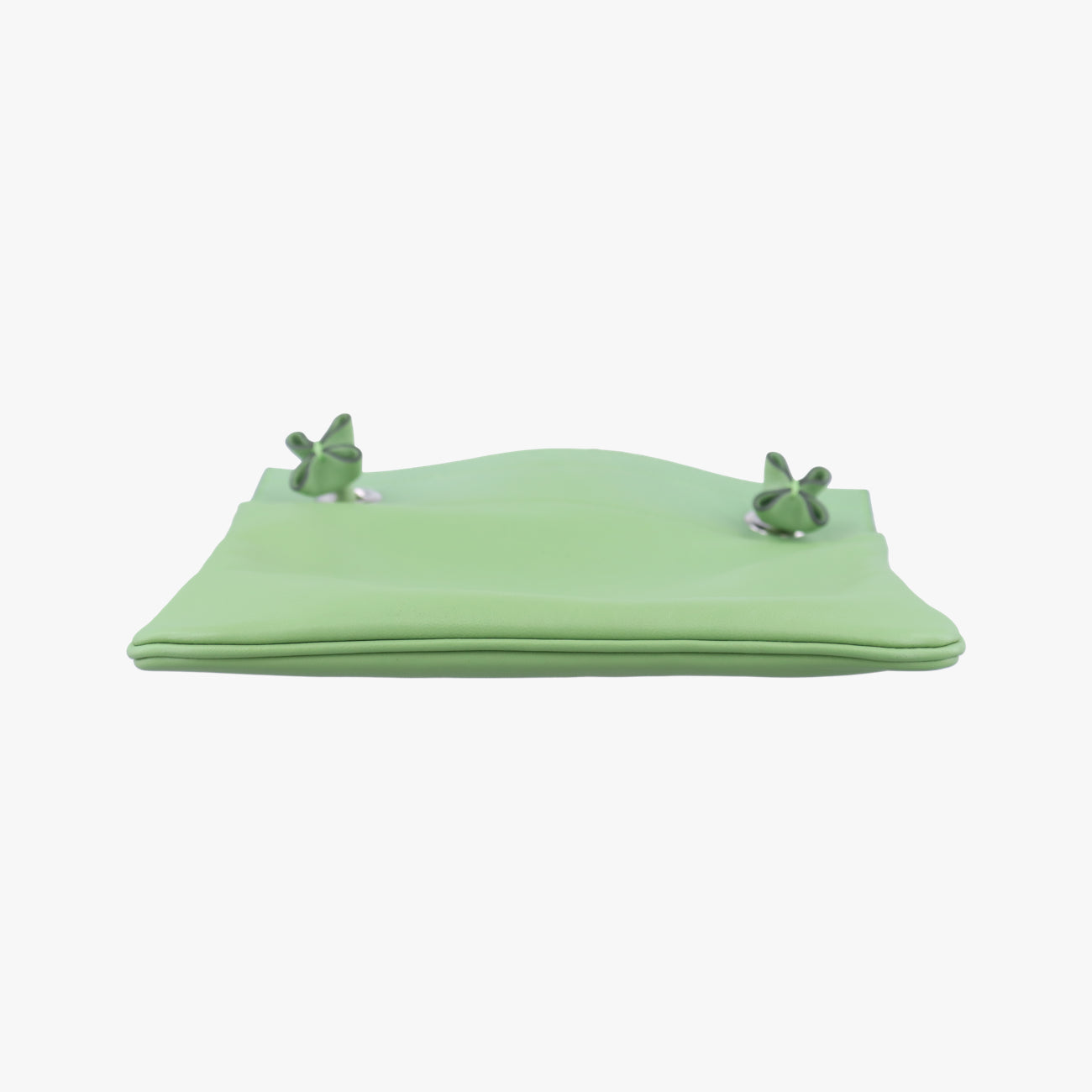 Pre-owned Hermes Sac Aline mini Green lambskin  shoulderbag | stylenewstar