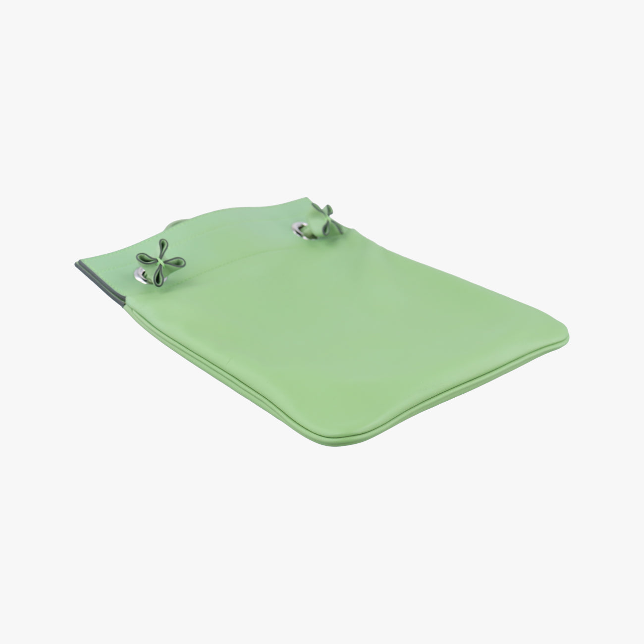 Pre-owned Hermes Sac Aline mini Green lambskin  shoulderbag | stylenewstar