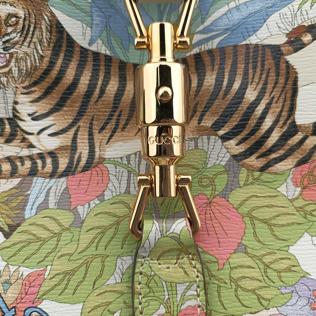 Secondhand Gucci JACKIE 1961 Multicolour Leather 636709 shoulderbag | stylenewstar