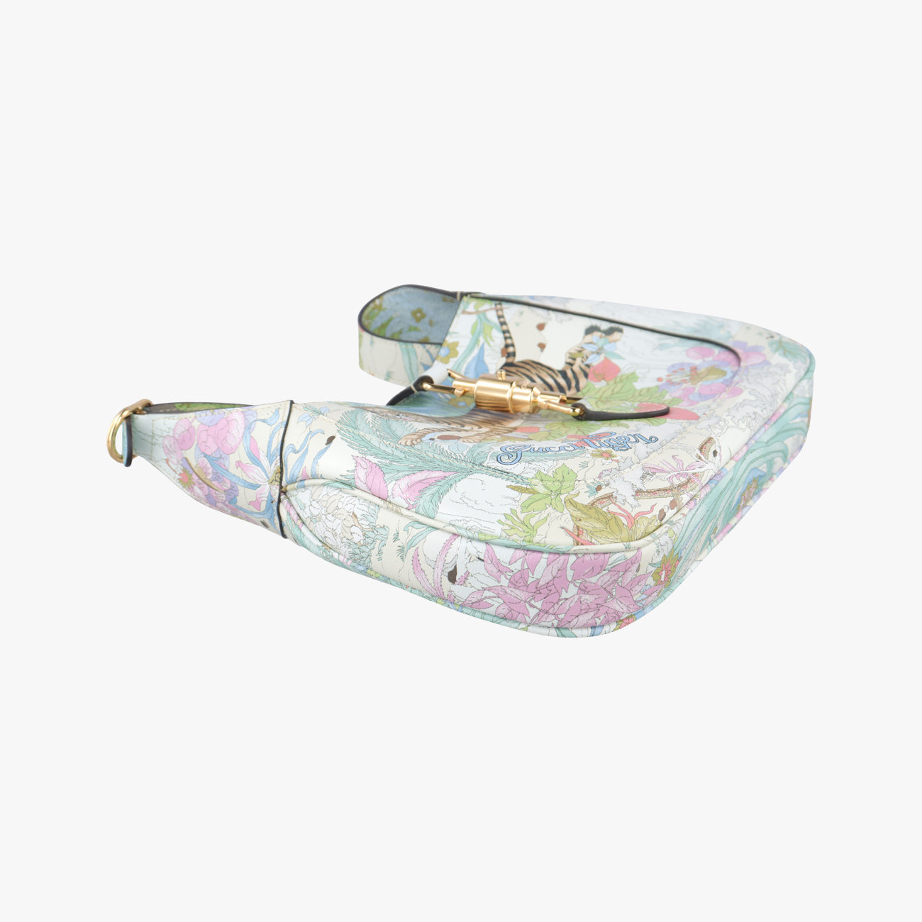 Secondhand Gucci JACKIE 1961 Multicolour Leather 636709 shoulderbag | stylenewstar