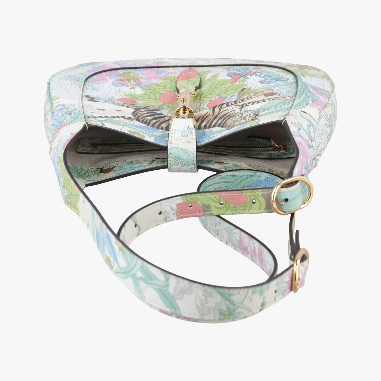 Secondhand Gucci JACKIE 1961 Multicolour Leather 636709 shoulderbag | stylenewstar