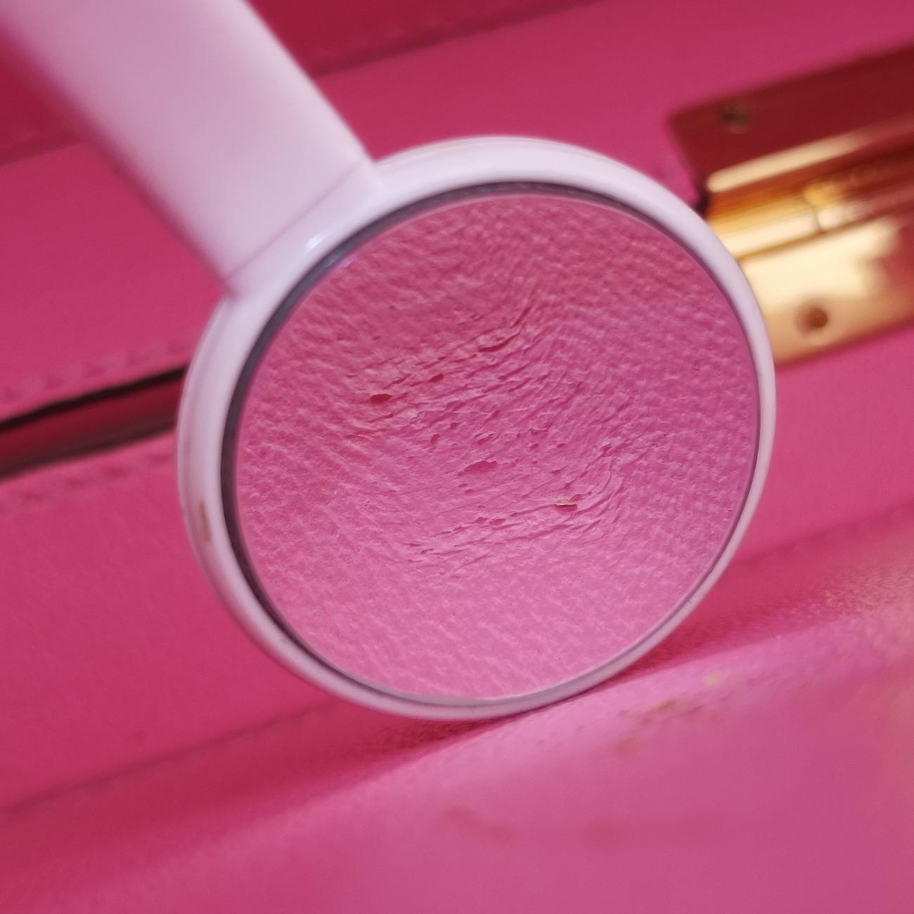 Pre-owned Gucci Sylvie 1969 Acrylic Mini Hand Pink Acrylic 589482 shoulderbag | stylenewstar