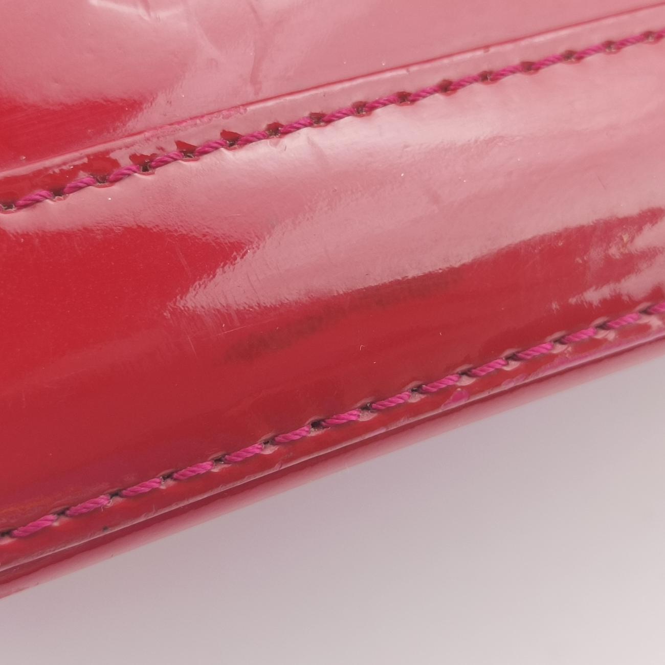 Pre-owned Louis Vuitton Alma BB pomme d'amour Vernis M91606 shoulderbag | stylenewstar