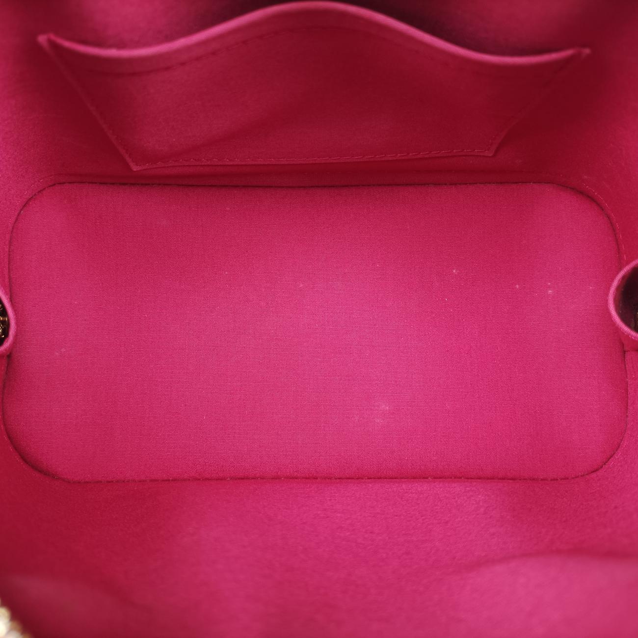 Pre-owned Louis Vuitton Alma BB pomme d'amour Vernis M91606 shoulderbag | stylenewstar