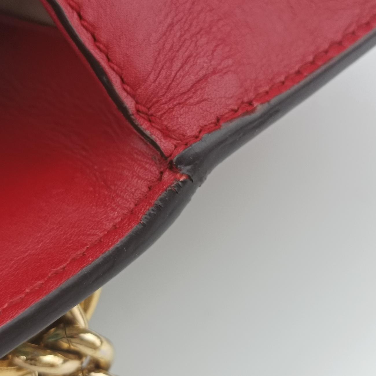 Pre-owned Gucci Padlock beige×Multicolour PVC coated canvas 409487 shoulderbag | stylenewstar