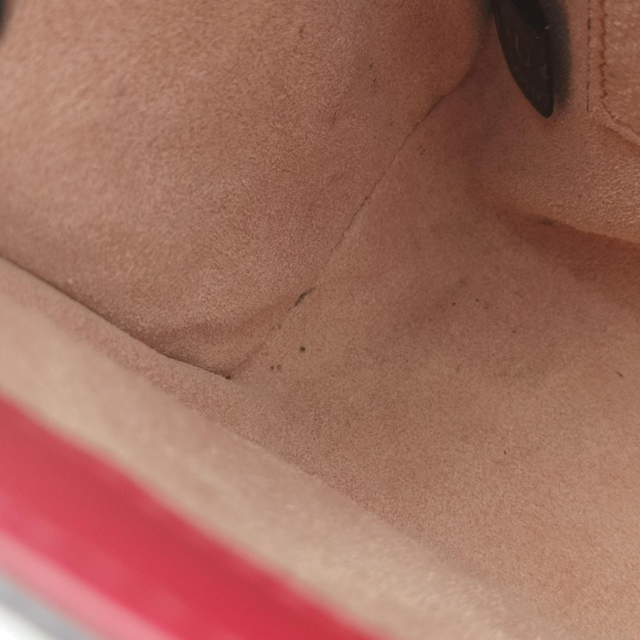 Pre-owned Gucci Padlock beige×Multicolour PVC coated canvas 409487 shoulderbag | stylenewstar