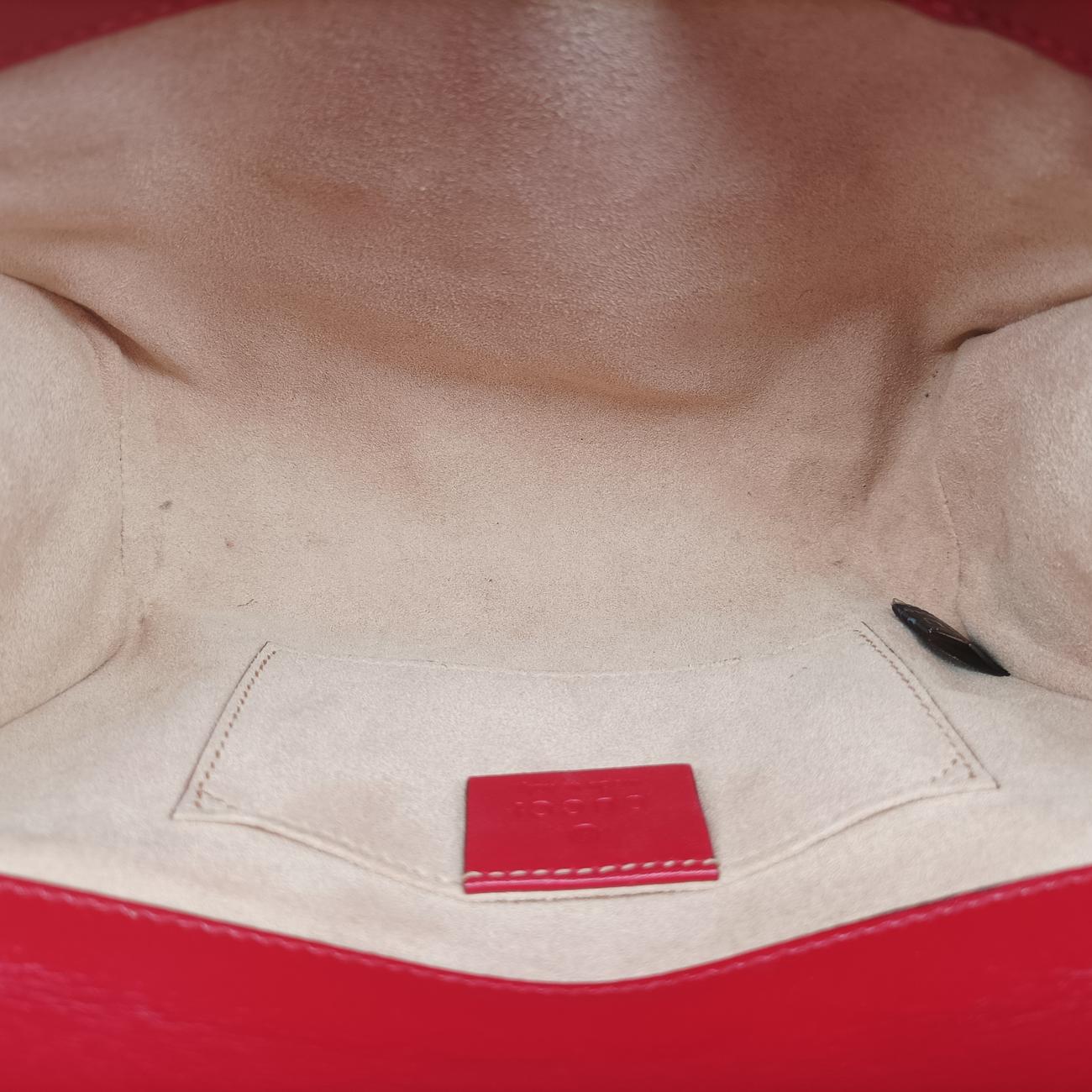 Pre-owned Gucci Padlock beige×Multicolour PVC coated canvas 409487 shoulderbag | stylenewstar