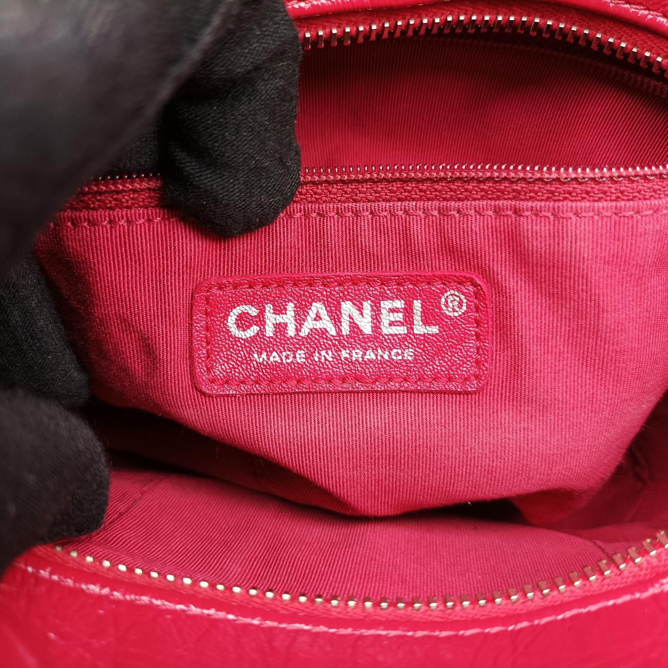 Secondhand Chanel GABRIELLE Red Suede × leather A91810 shoulderbag | stylenewstar
