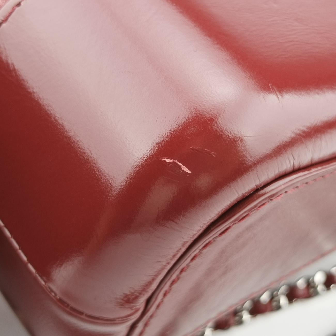 Secondhand Chanel GABRIELLE Red Suede × leather A91810 shoulderbag | stylenewstar