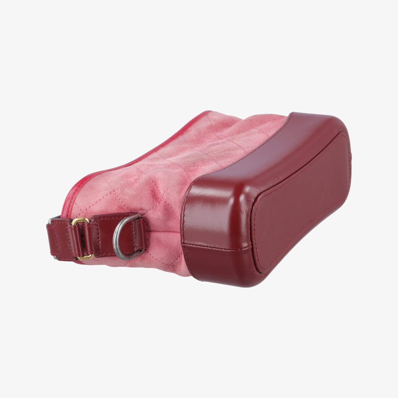 Secondhand Chanel GABRIELLE Red Suede × leather A91810 shoulderbag | stylenewstar