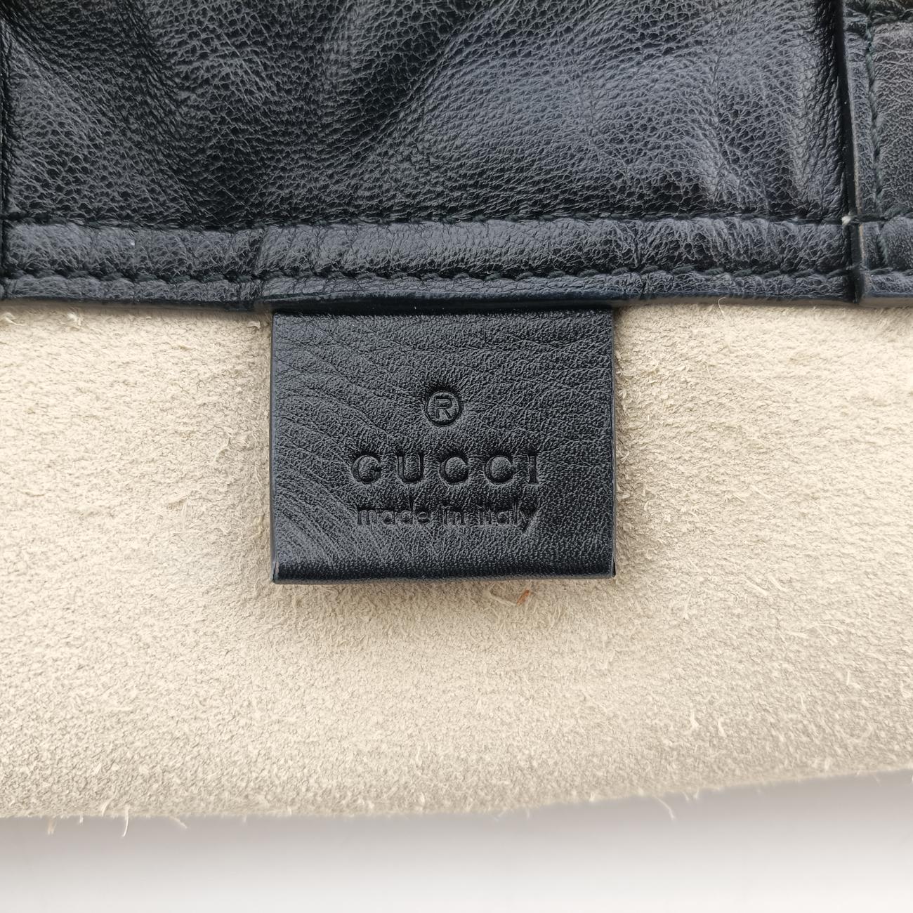 Vintage Gucci Gucci print White Leather 516639 backpack/rucksack | stylenewstar