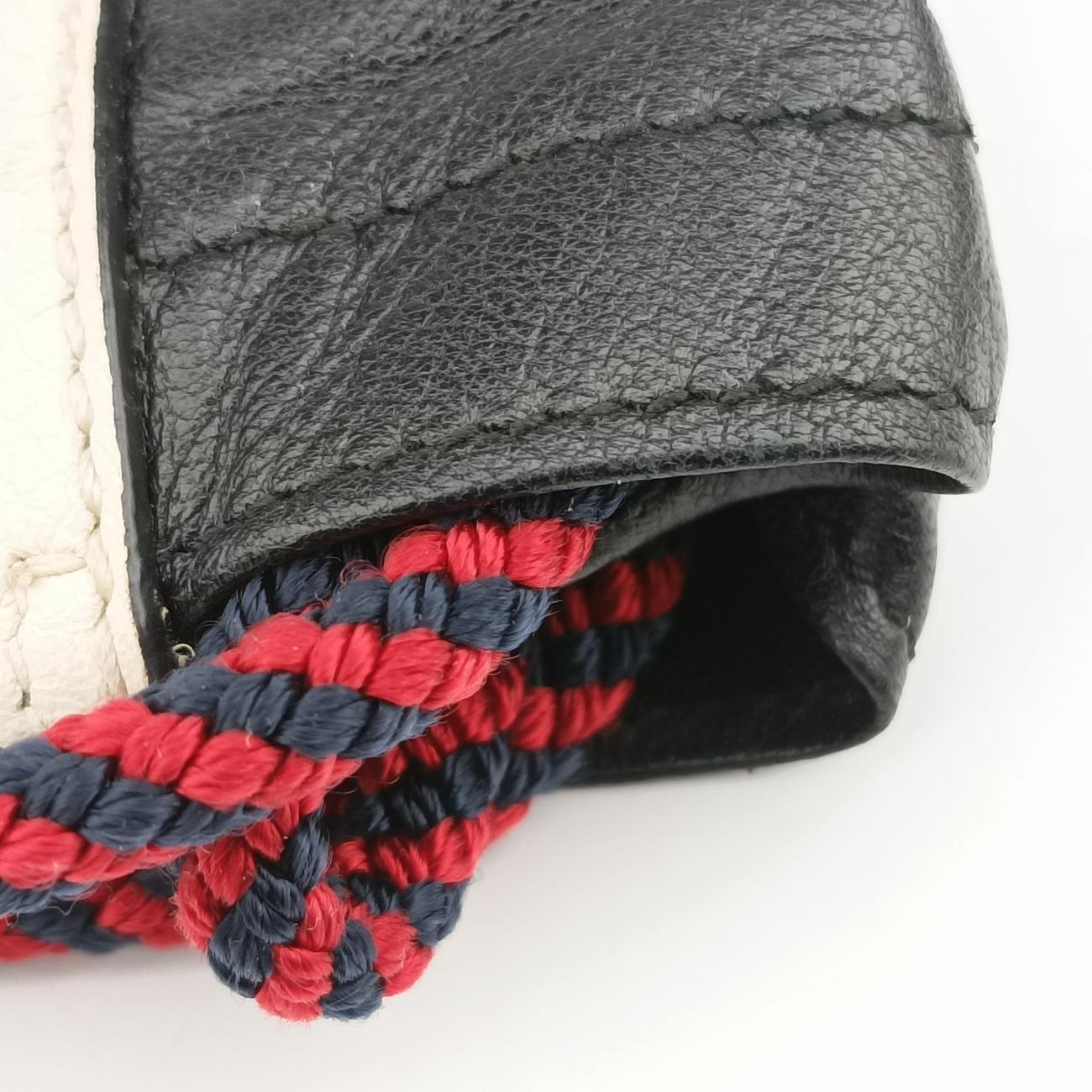 Vintage Gucci Gucci print White Leather 516639 backpack/rucksack | stylenewstar