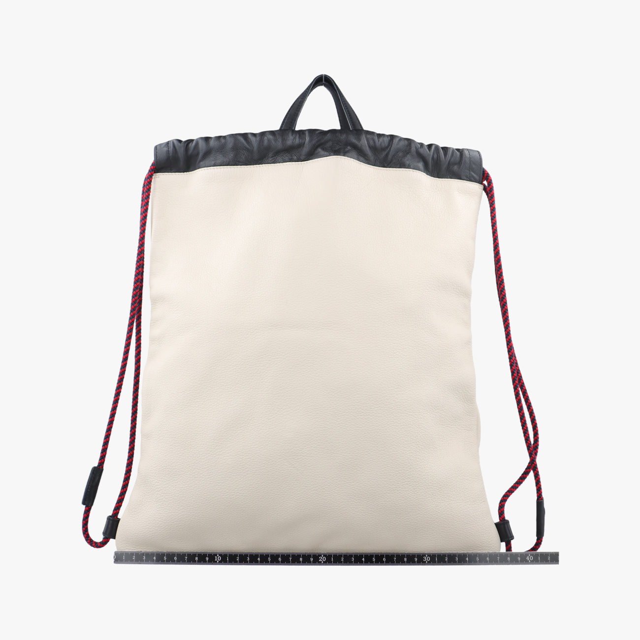 Vintage Gucci Gucci print White Leather 516639 backpack/rucksack | stylenewstar