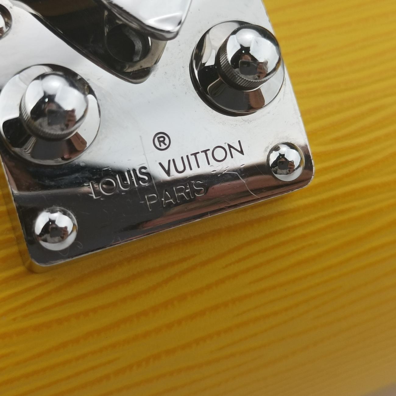 Pre-owned Louis Vuitton Papillon Trunk JAUNE Epi M58647 shoulderbag | stylenewstar