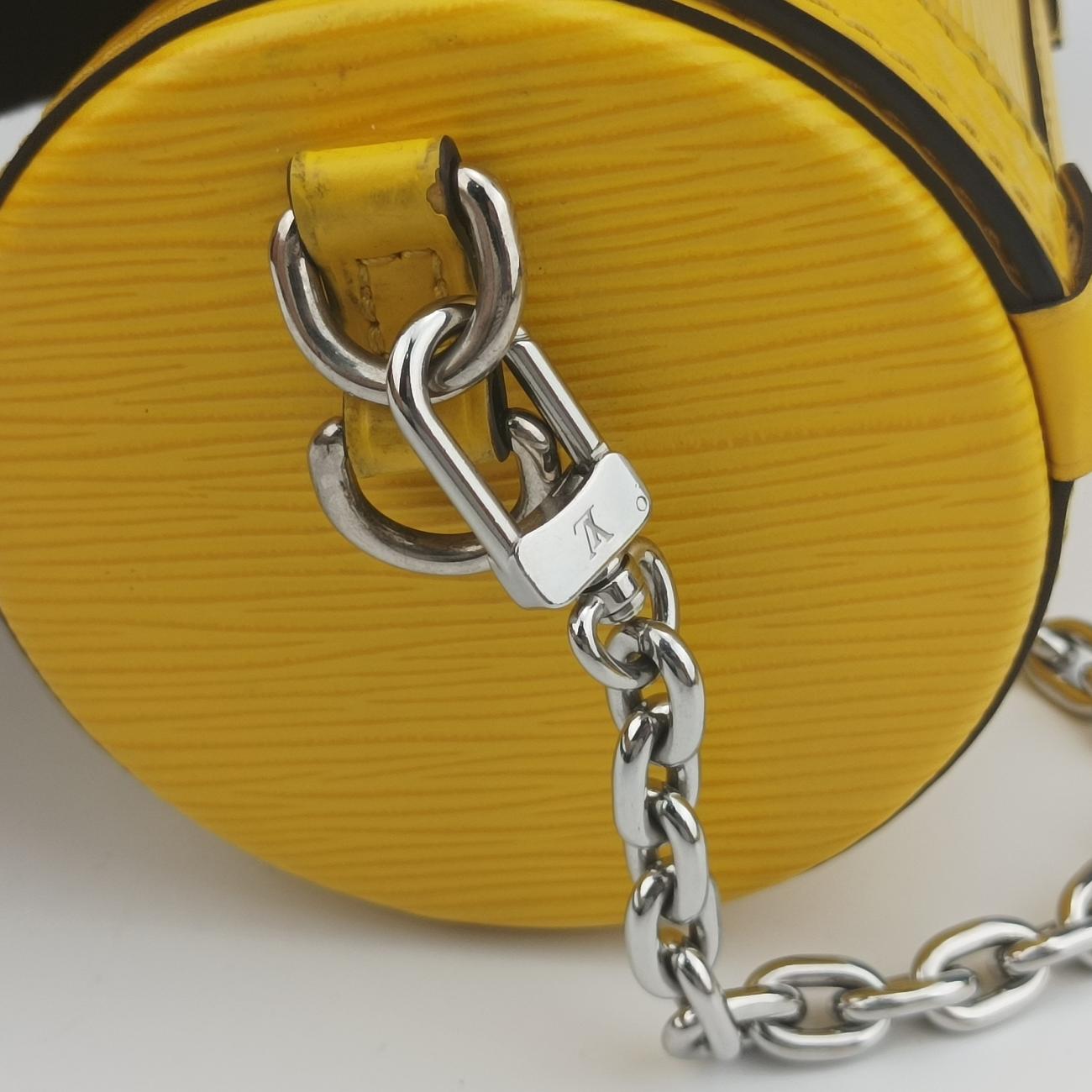 Pre-owned Louis Vuitton Papillon Trunk JAUNE Epi M58647 shoulderbag | stylenewstar