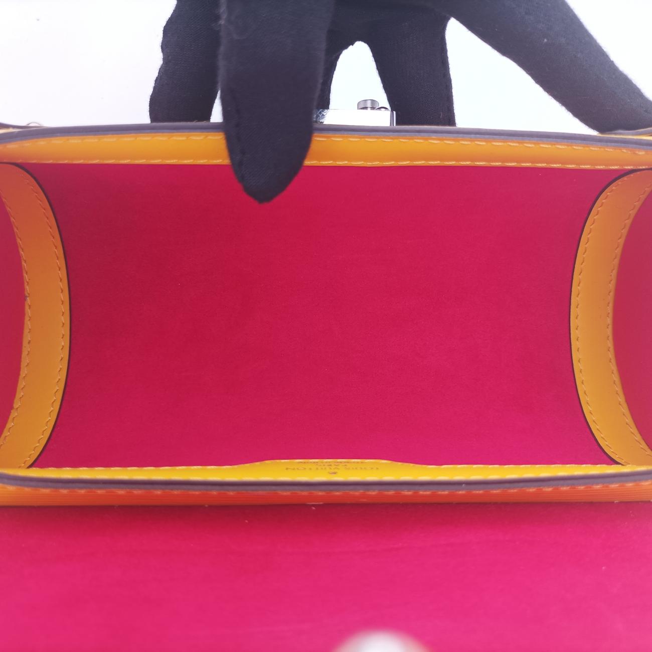 Pre-owned Louis Vuitton Papillon Trunk JAUNE Epi M58647 shoulderbag | stylenewstar