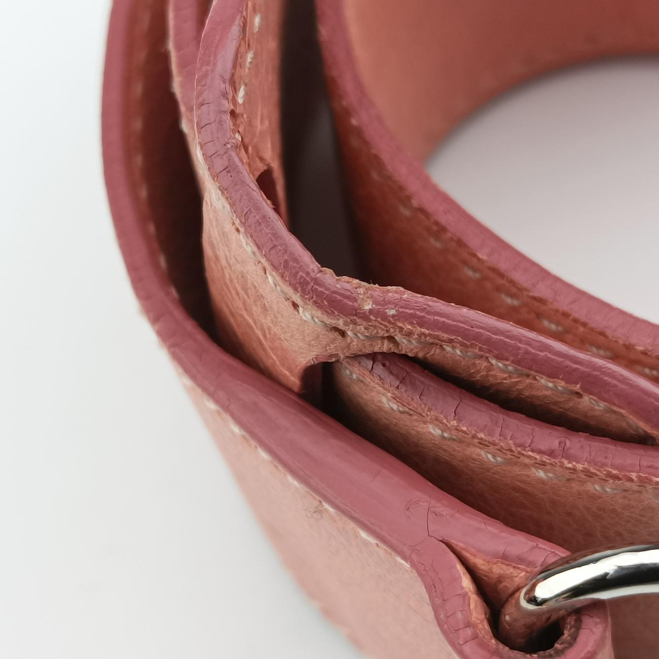 Pre-owned Balenciaga Pompon Pink Lambskin  shoulderbag | stylenewstar