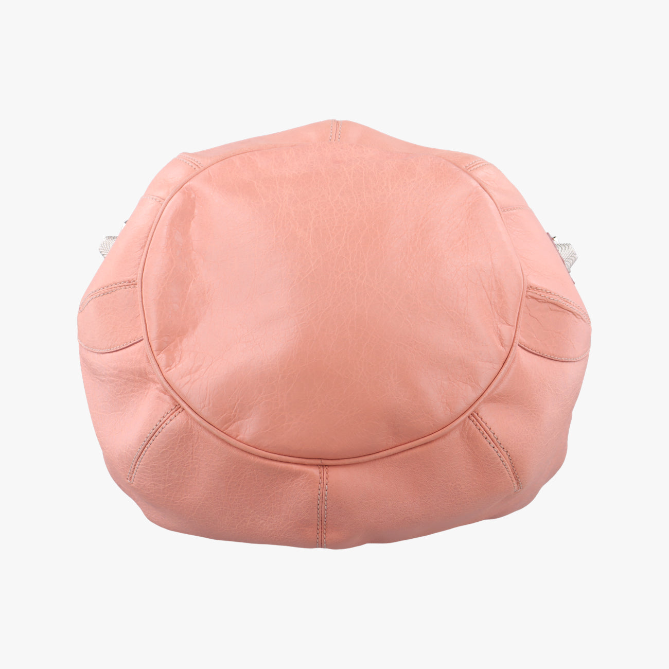 Pre-owned Balenciaga Pompon Pink Lambskin  shoulderbag | stylenewstar