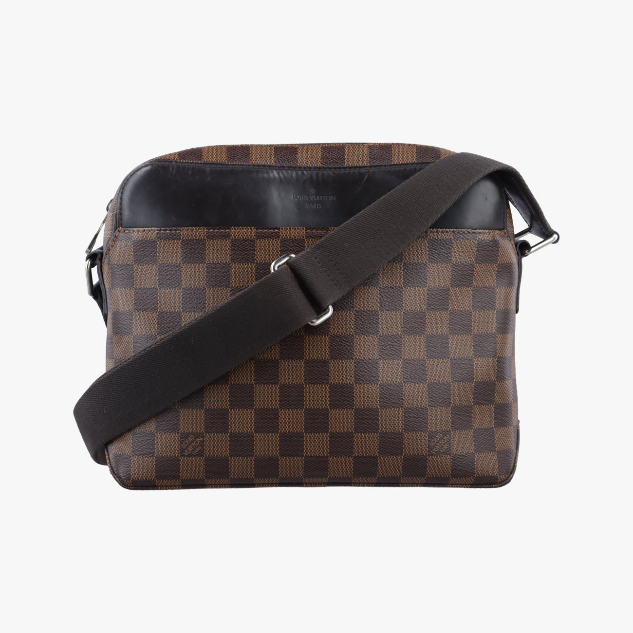 Pre-owned Louis Vuitton Jake messenger PM EBENE Damier Canvas N41568 shoulderbag | stylenewstar