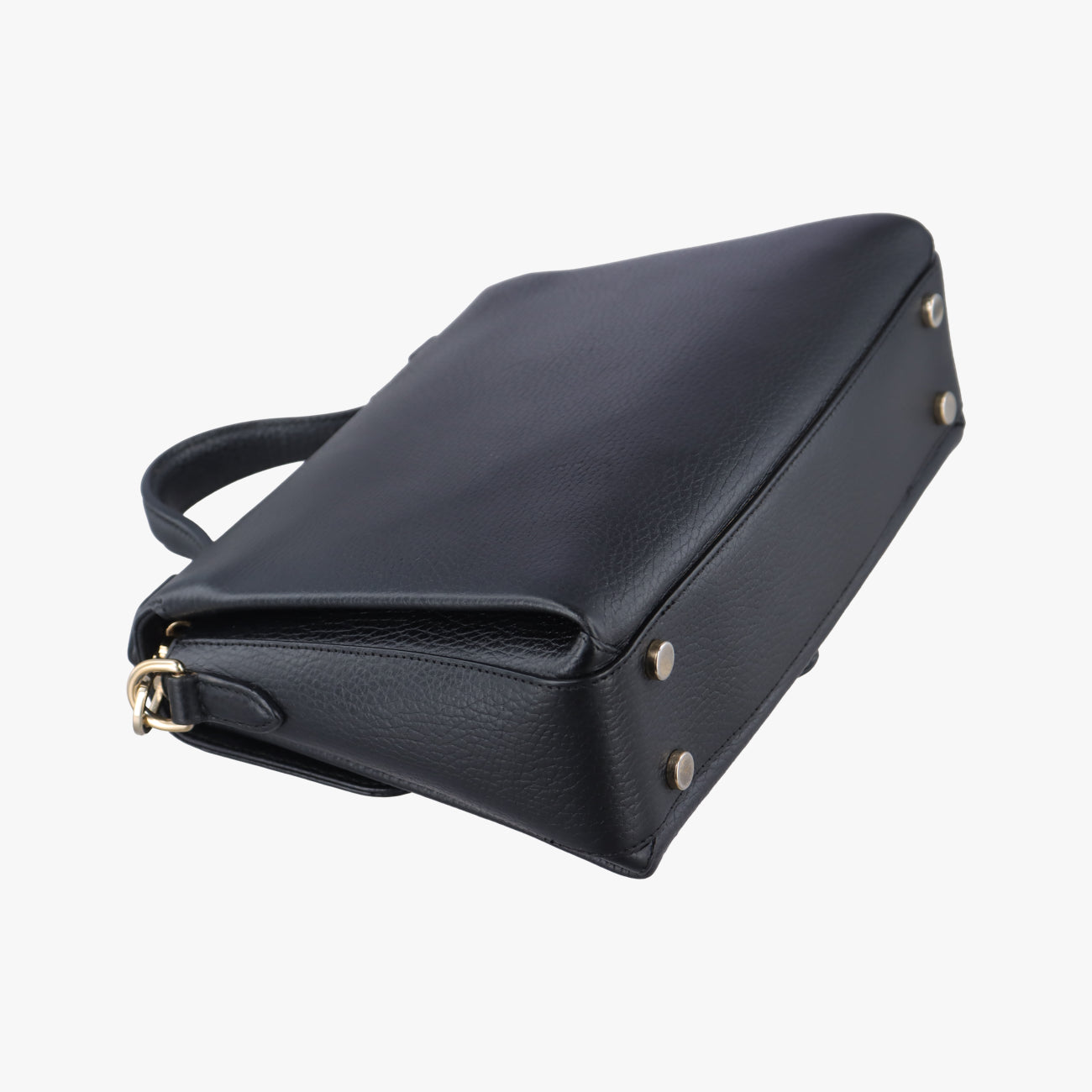 Secondhand Gucci Interlocking G Black Leather 510302 shoulderbag | stylenewstar