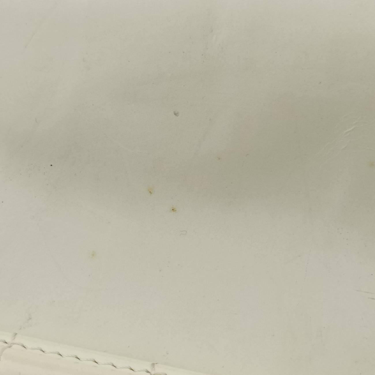 Pre-owned Chanel Jetsetter Boy Shopping Tote White Patent A67020 shoulderbag | stylenewstar