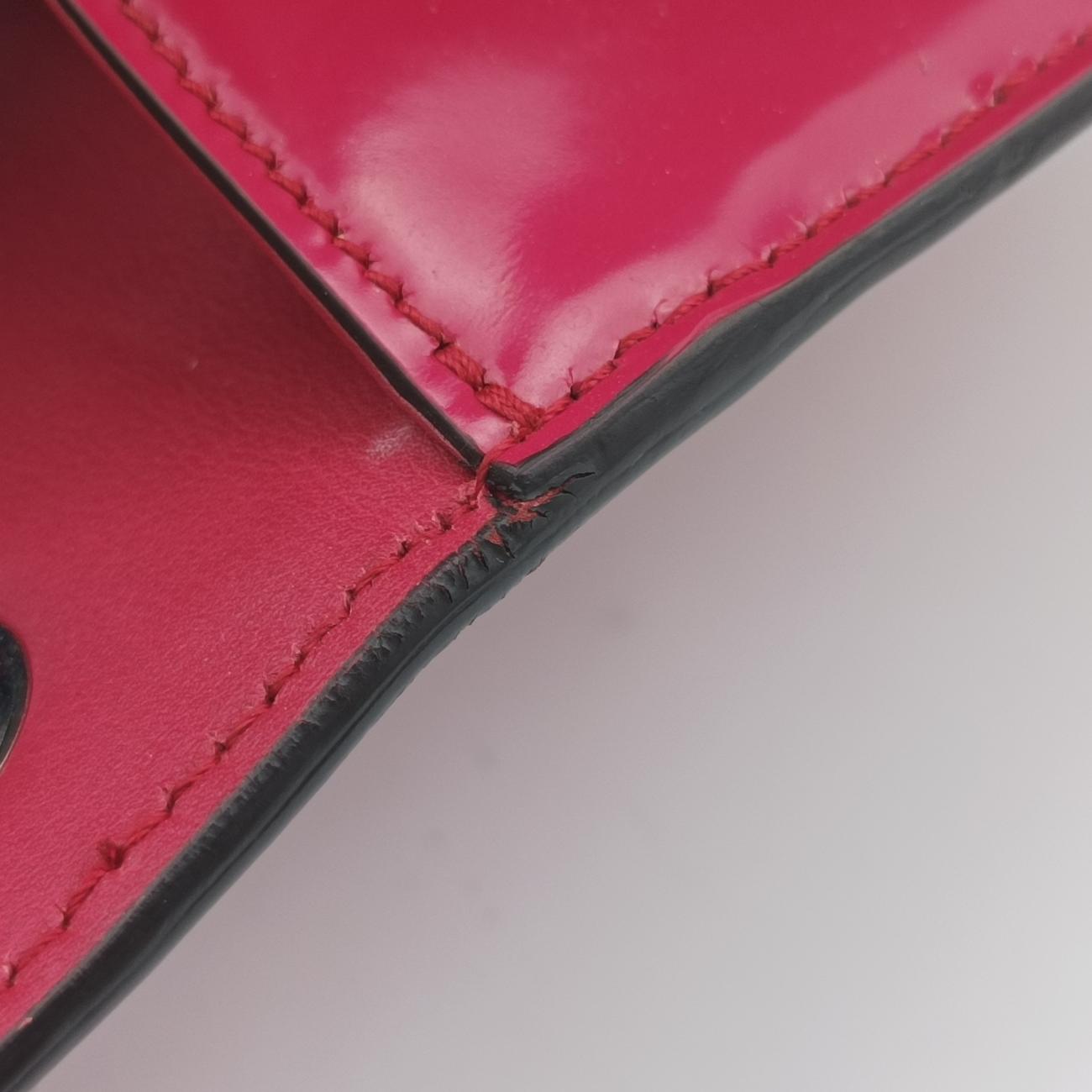 Secondhand Gucci Interlocking G Pink Patent 387606 shoulderbag | stylenewstar