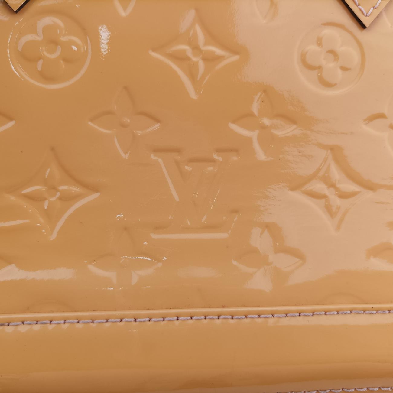 Pre-owned Louis Vuitton Alma BB ROSE FLORENTIN Vernis M91607 shoulderbag | stylenewstar