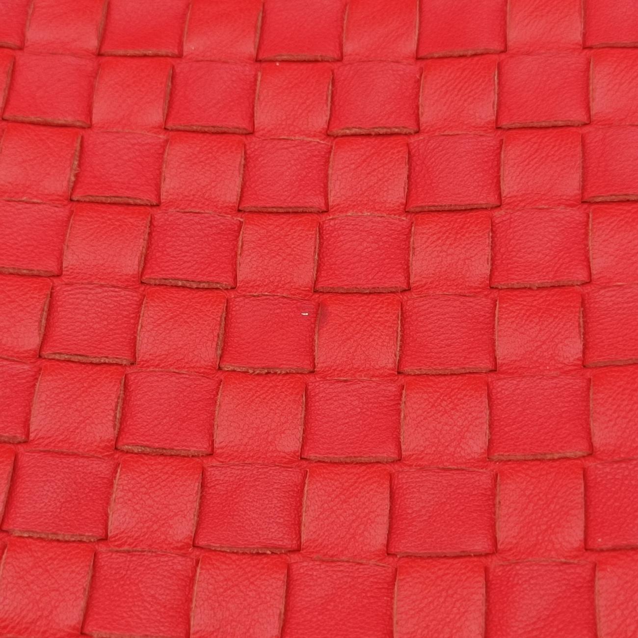 Pre-owned Bottega Veneta Intrecciato Orange lambskin  shoulderbag | stylenewstar