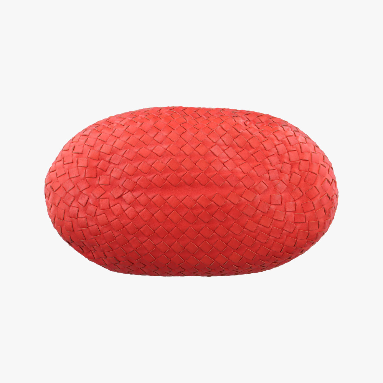 Pre-owned Bottega Veneta Intrecciato Orange lambskin  shoulderbag | stylenewstar