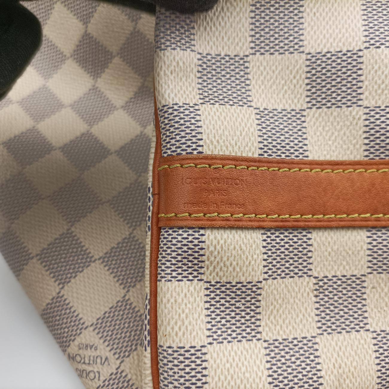 Pre-owned Louis Vuitton Speedy 30 Azur Damier　Canvas N41533 shoulderbag | stylenewstar