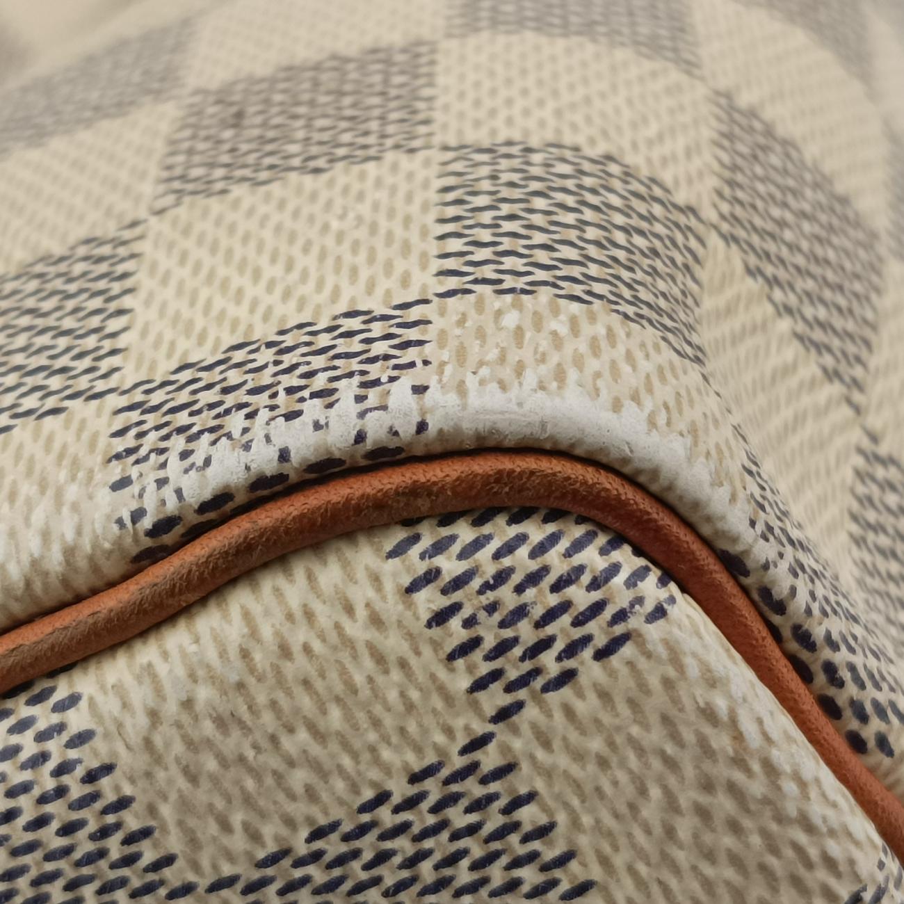 Pre-owned Louis Vuitton Speedy 30 Azur Damier　Canvas N41533 shoulderbag | stylenewstar