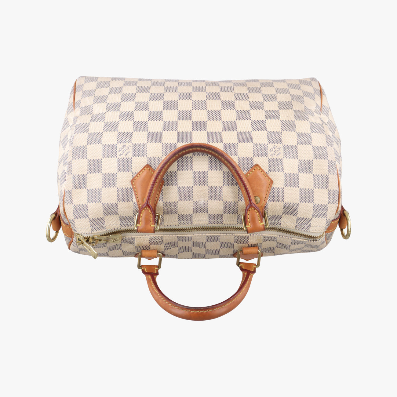 Pre-owned Louis Vuitton Speedy 30 Azur Damier　Canvas N41533 shoulderbag | stylenewstar