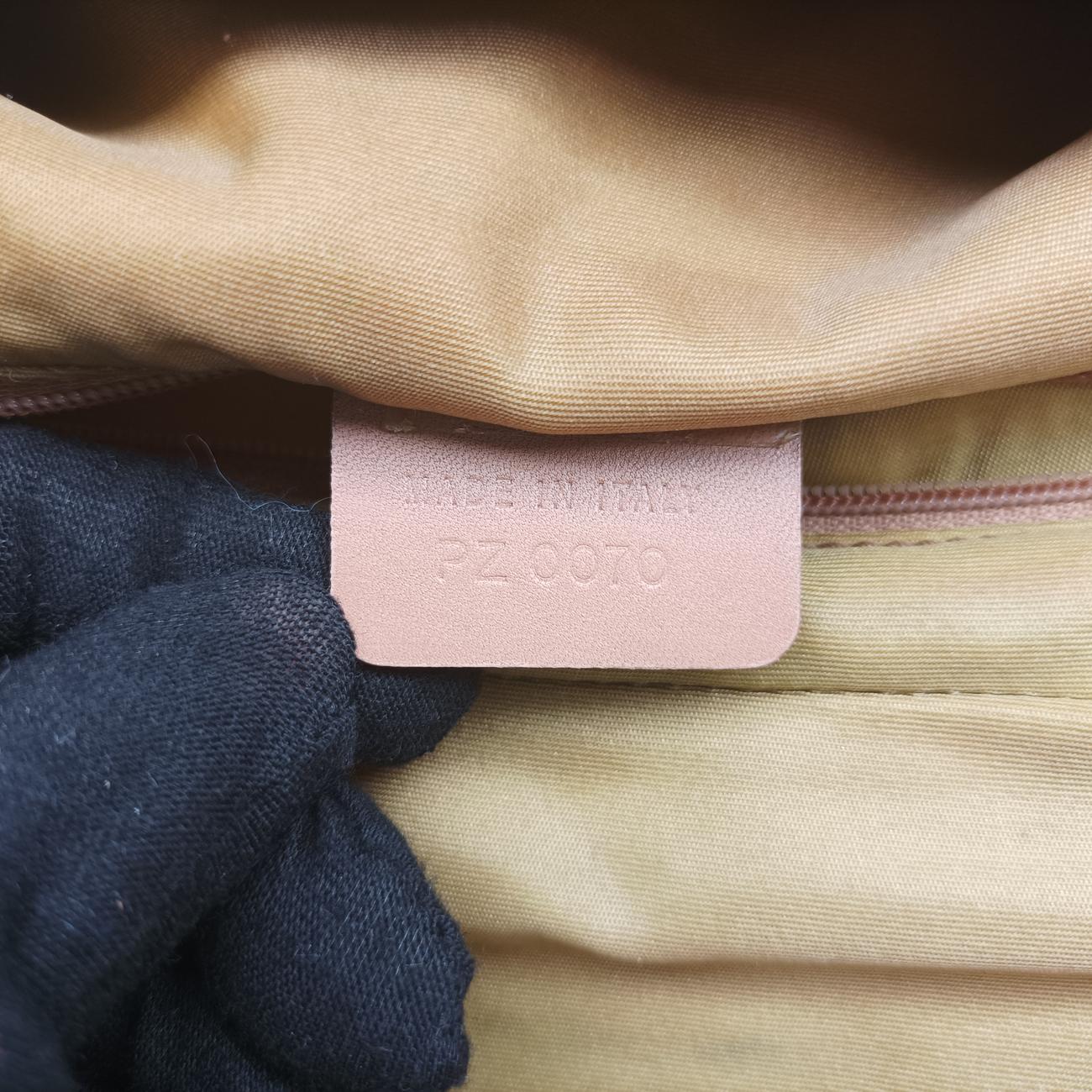 Pre-owned Christian Dior Marispearl Navy Denim  shoulderbag | stylenewstar