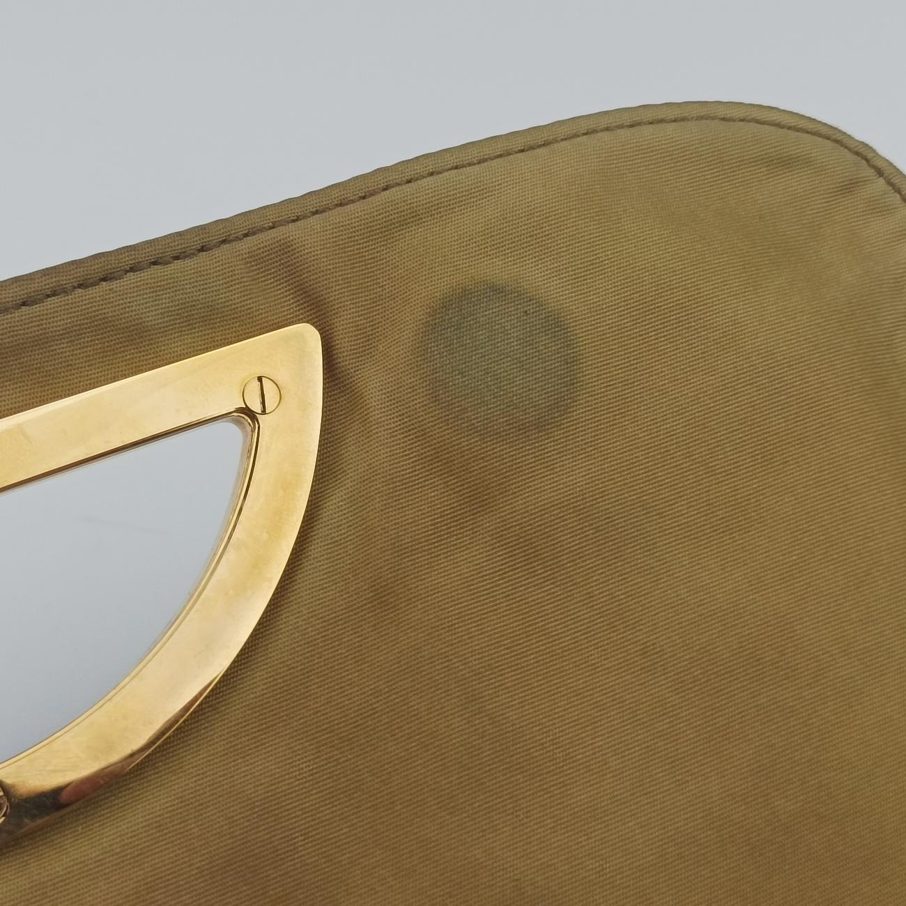 Pre-owned Christian Dior Marispearl Navy Denim  shoulderbag | stylenewstar