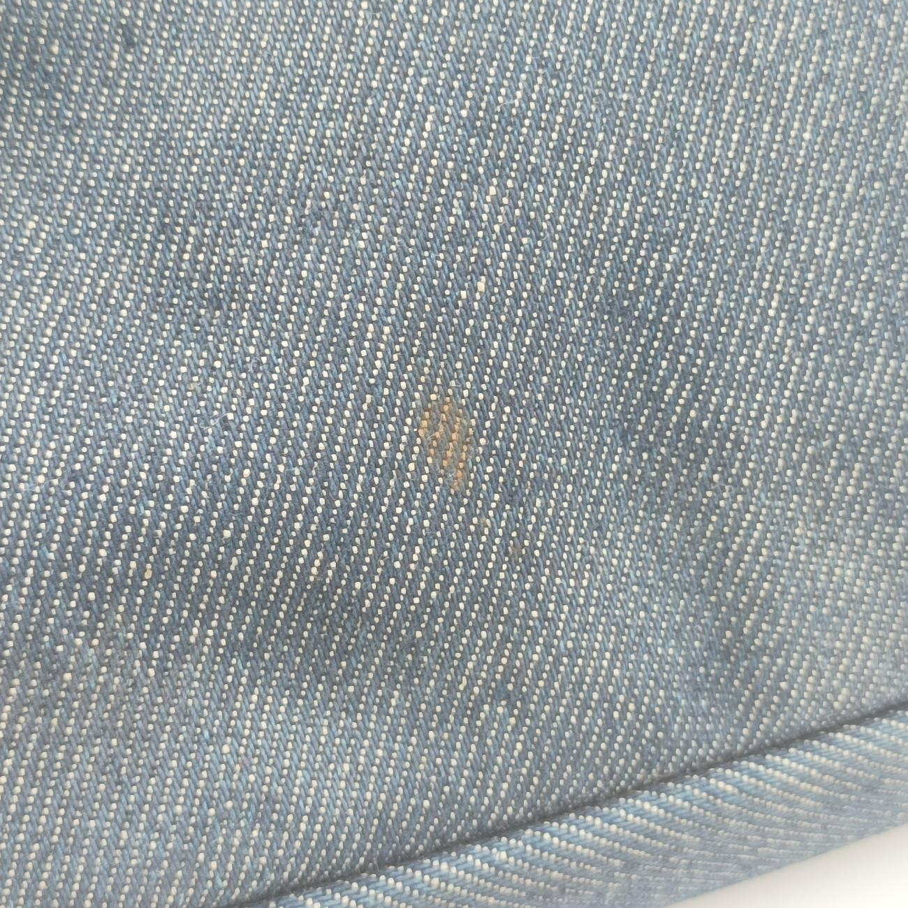 Pre-owned Christian Dior Marispearl Navy Denim  shoulderbag | stylenewstar